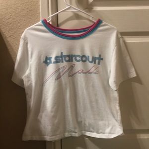 Stranger Things Starcourt Mall Oversized Crop Top